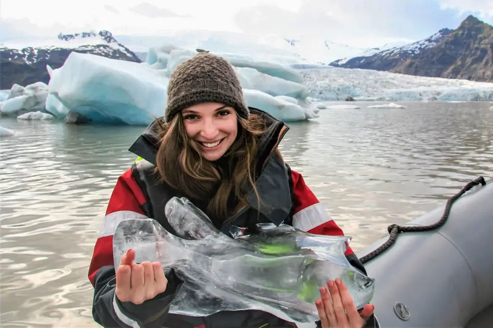Blue Ice Experience and Fjallsarlon Iceberg Lagoon Tour