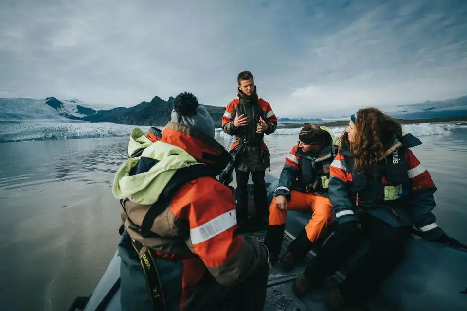 Blue Ice Experience and Fjallsarlon Iceberg Lagoon Tour
