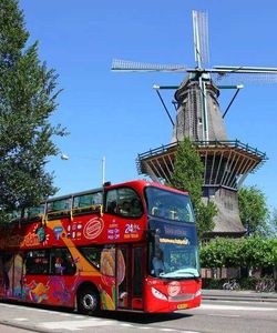 City Sightseeing: Amsterdam Hop-On, Hop-Off + Canal Cruise
