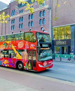 City Sightseeing: Amsterdam Hop-On, Hop-Off + Canal Cruise