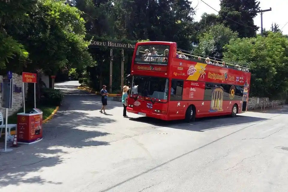 City Sightseeing: Pelaokastritsa Excursion + Hop-On, Hop-Off Corfu Ticket