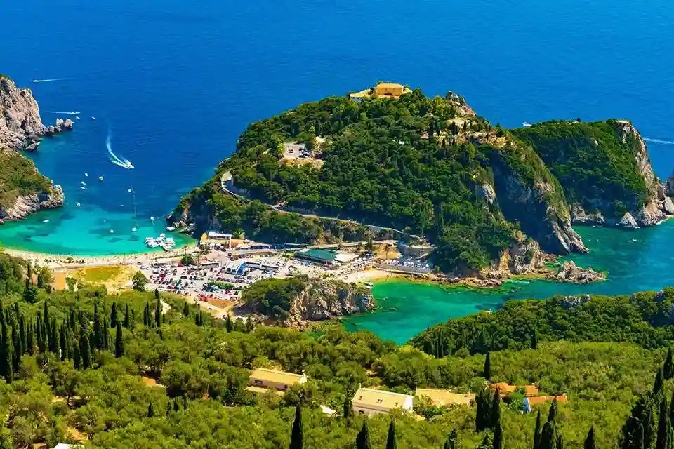 City Sightseeing: Pelaokastritsa Excursion + Hop-On, Hop-Off Corfu Ticket