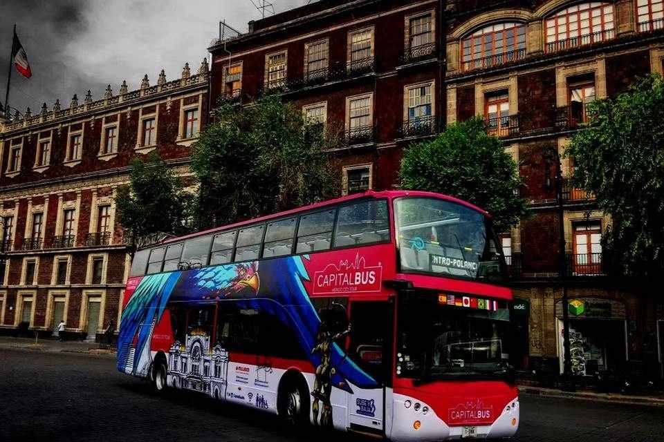 Capital Bus: Mexico City Night Bus Tour