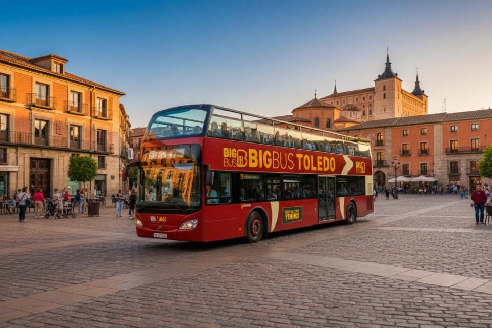 Big Bus: Toledo Discover Panoramic Open-Top Bus Tour