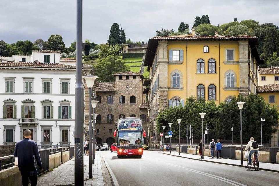 City Sightseeing:  Florence Hop-On, Hop-Off Bus & Uffizi Gallery Guided Tour