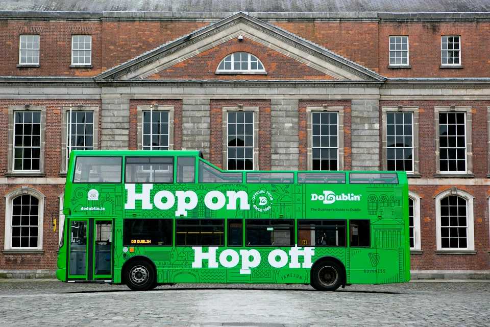DoDublin: Dublin 24 Hours Hop-On, Hop-Off with Dublin Express Single Journey