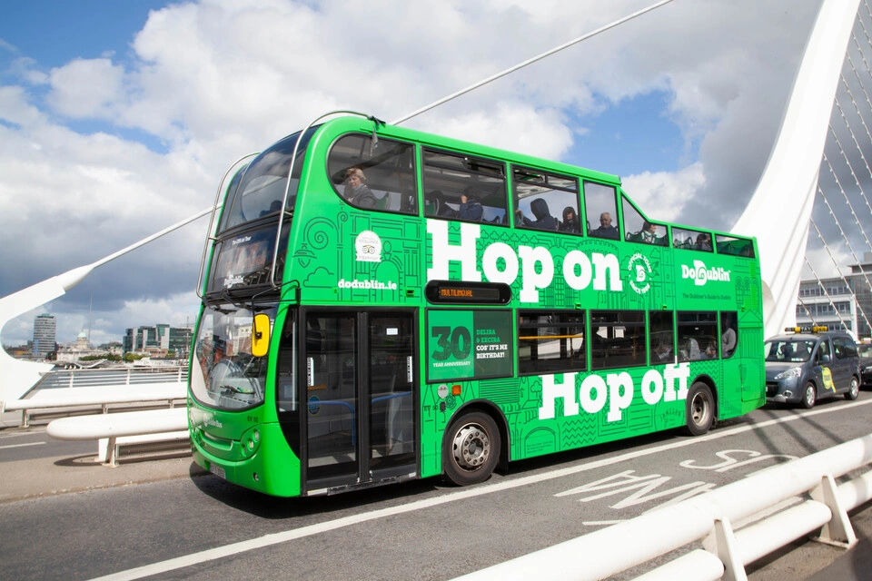 DoDublin: Dublin 48 Hours Hop-On, Hop-Off with Dublin Express Single Journey