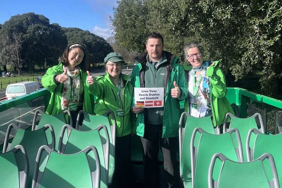 DoDublin: Dublin 24 Hours Hop-On, Hop-Off with Live Commentary in German