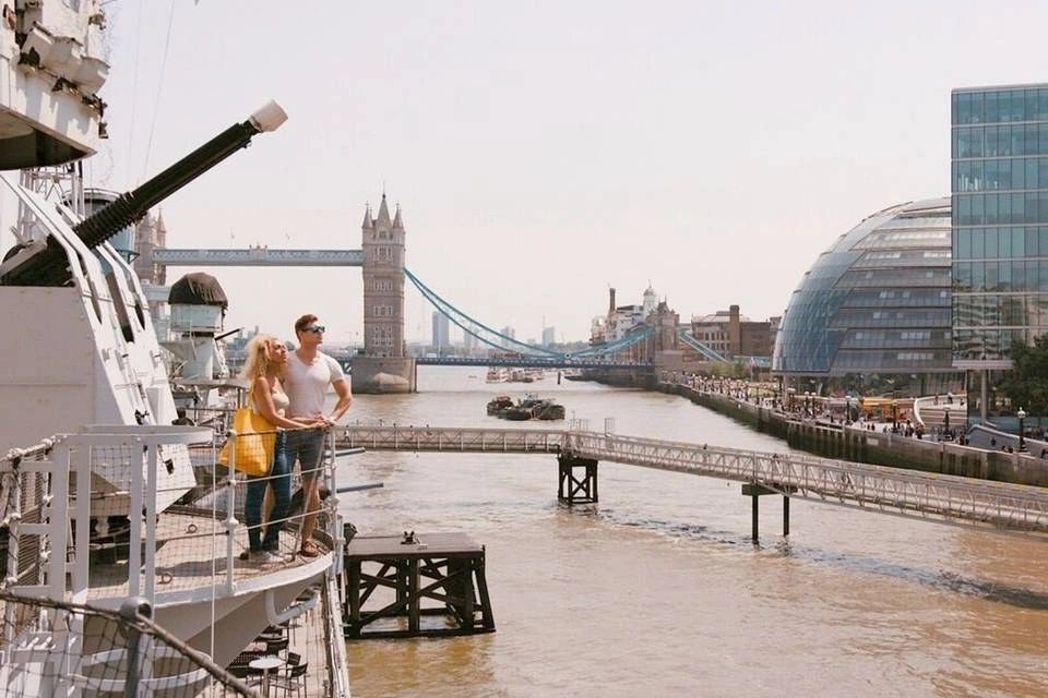 HMS Belfast Ticket and Southbank Highlights Audio Tour