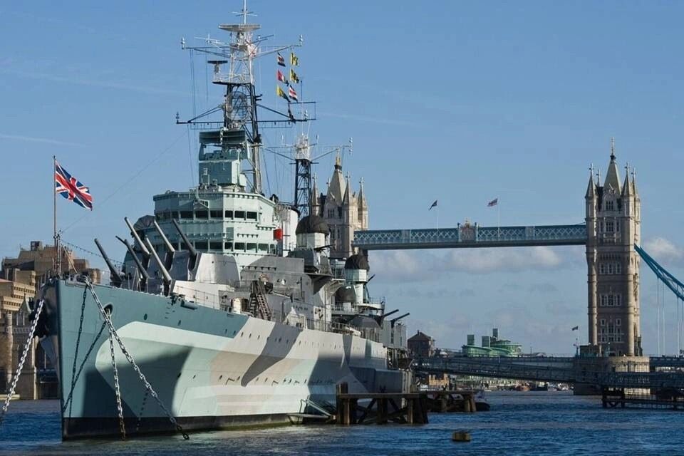HMS Belfast Ticket and Southbank Highlights Audio Tour