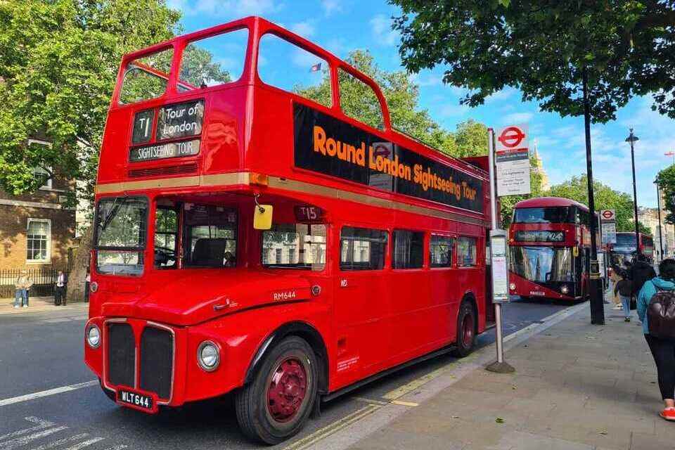 Londoner Buses: Round London Sightseeing Tour