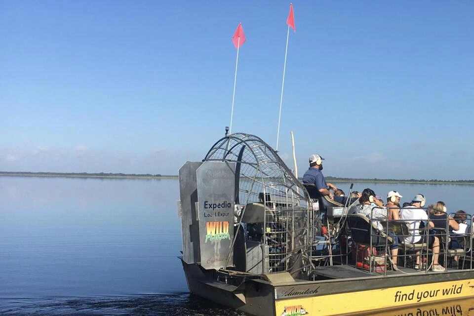 Airboat Ride at Wild Florida with Roundtrip Transportation