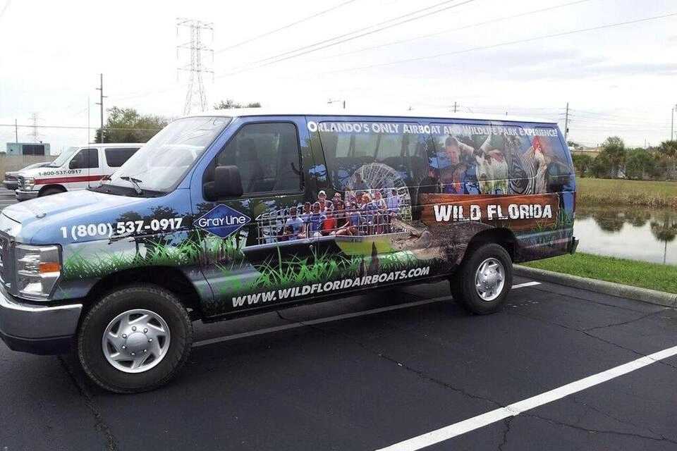 Roundtrip Transportation to Wild Florida (Without Activity Tickets)