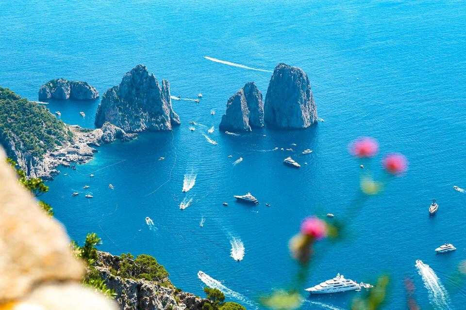 Tour of Capri & Anacapri with Blue Grotto from Sorrento