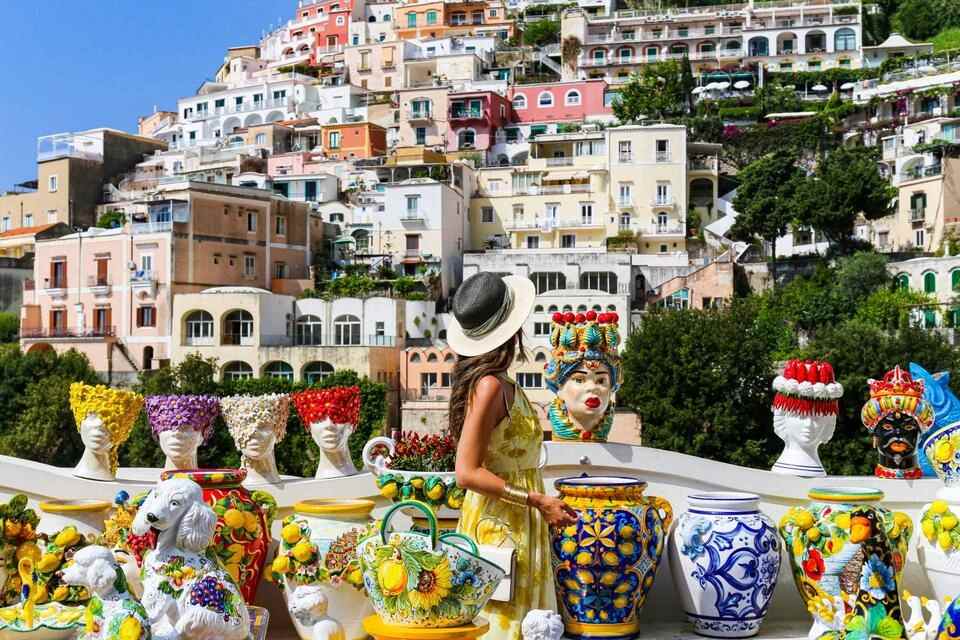 Boat Tour of Amalfi Coast: Positano & Amalfi from Sorrento