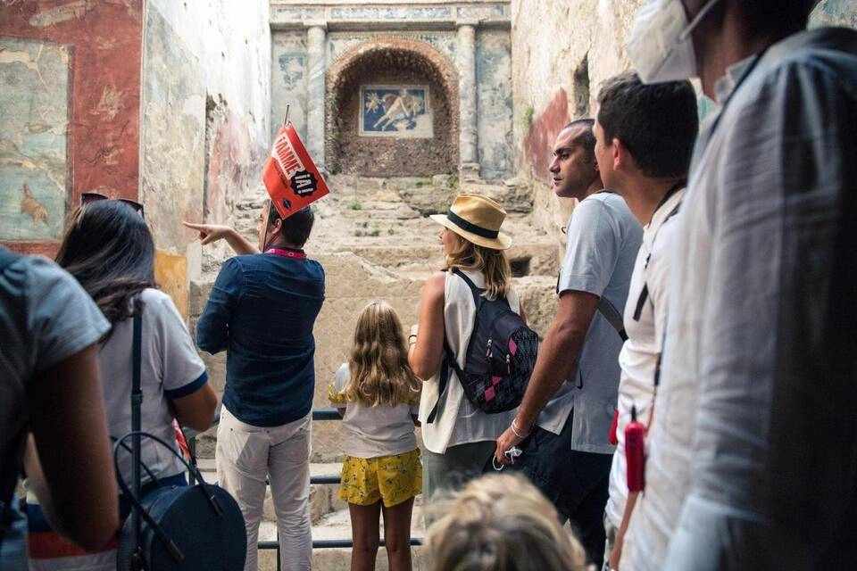 Tour of Pompeii: Guided Walk with Priority Access (AM Departure)