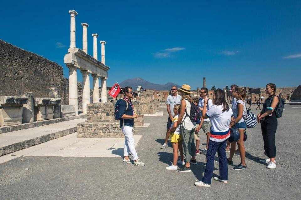 Tour of Pompeii: Guided Walk with Priority Access (PM Departure)