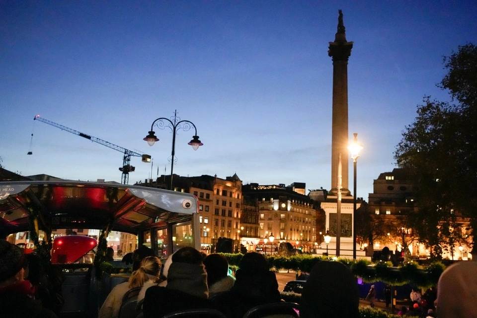 Golden Tours: London By Night Open Top Bus Tour