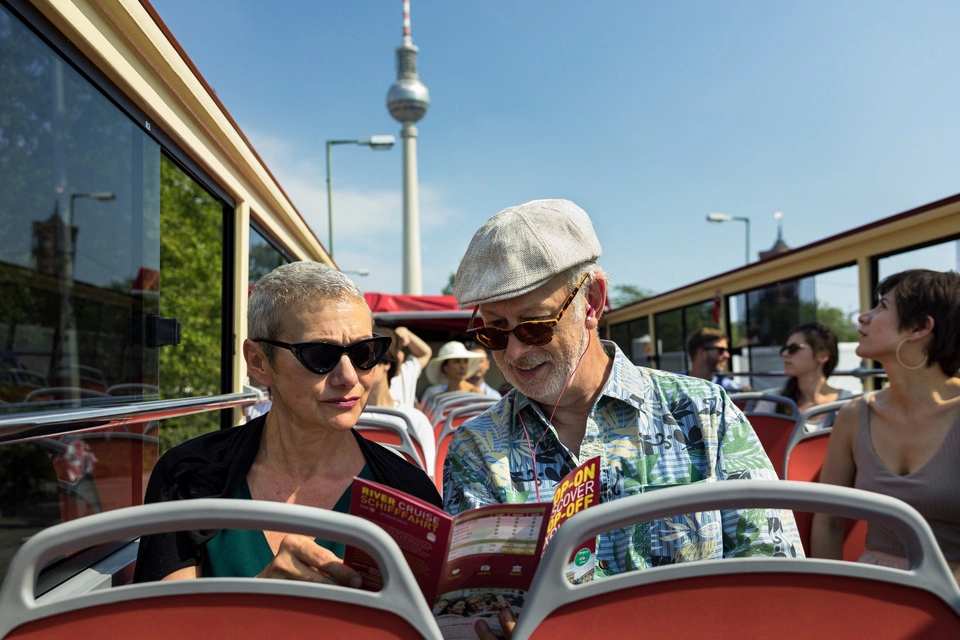 Big Bus Tours: Berlin Hop-On, Hop-Off Bus Tour (Red Route Only)+ River Cruise