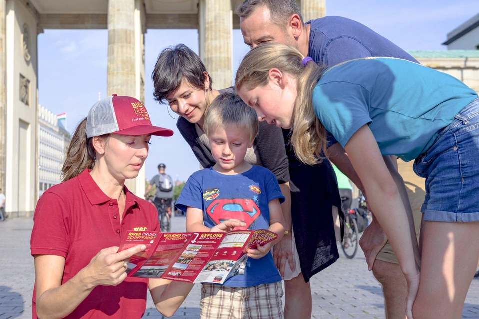 Big Bus Tours: Berlin Hop-On, Hop-Off Bus Tour (Red & Blue Route) + River Cruise