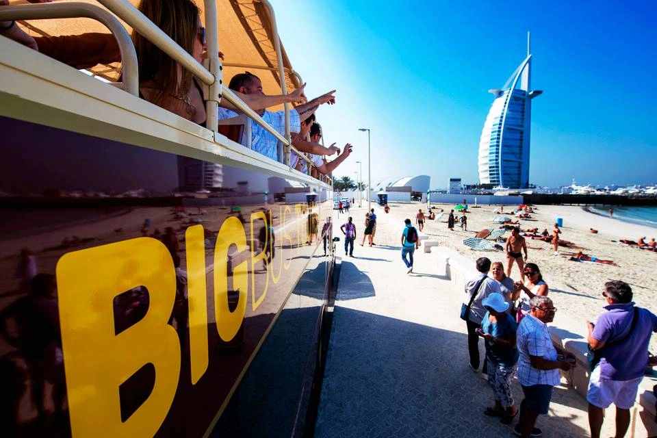 Big Bus: Dubai Hop-On, Hop-Off Bus Tour Highlights Ticket