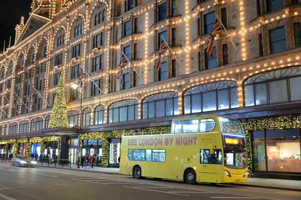 Uber Boat by Thames Clippers: Return Boat River Ticket + See London by Night Bus Tour