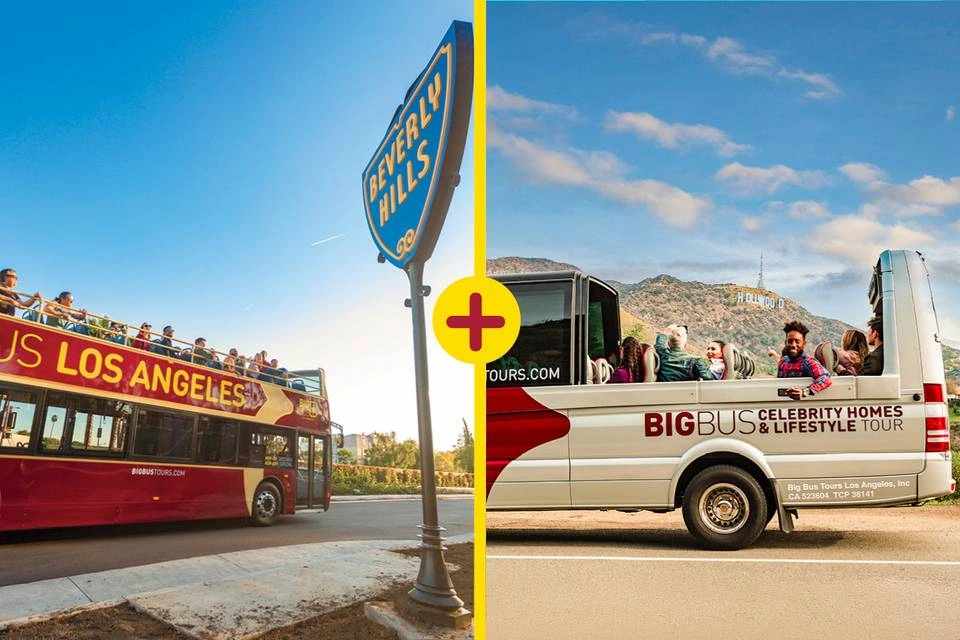 Big Bus: Los Angeles Hop-On, Hop-Off Bus & Celebrity Homes Tour