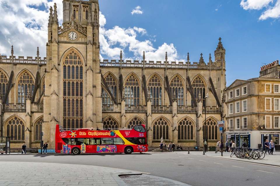 City Sightseeing: Bath Hop-On, Hop-Off Bus Tour + Mary Shelley's House