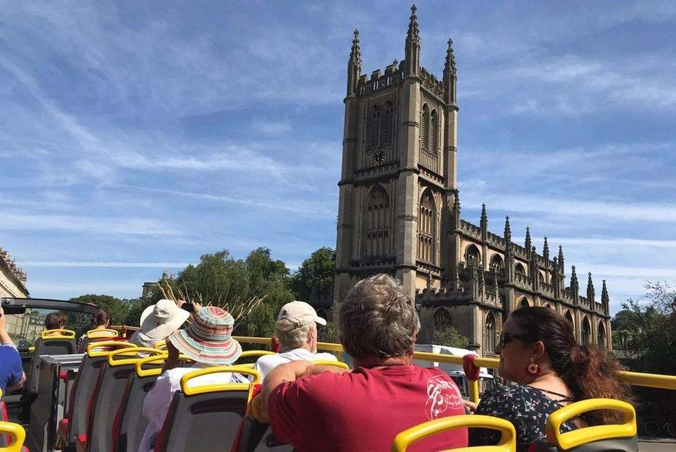 City Sightseeing: Bath Hop-On, Hop-Off Bus Tour + Mary Shelley's House
