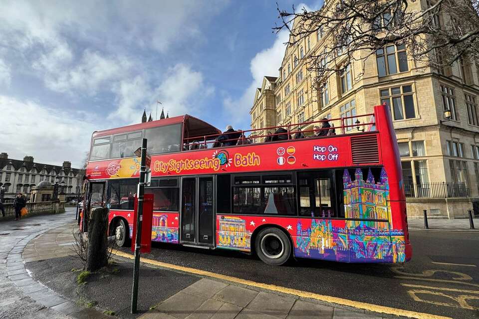 City Sightseeing: Bath Hop-On, Hop-Off Bus Tour + Mary Shelley's House