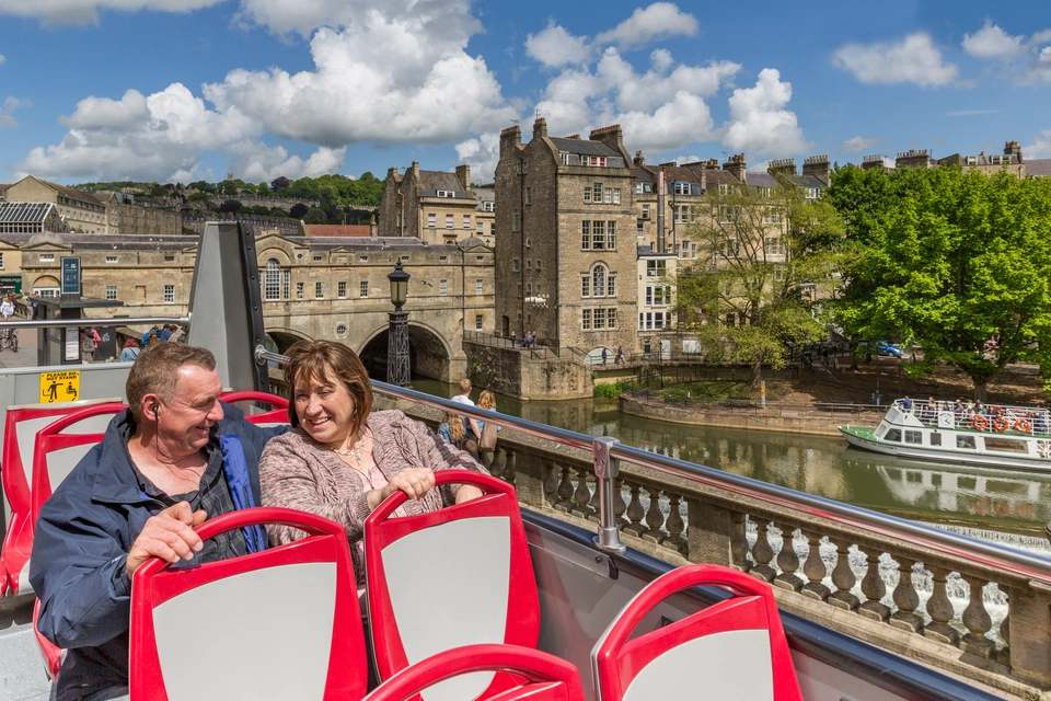 City Sightseeing: Bath Hop-On, Hop-Off Bus Tour + Mary Shelley's House