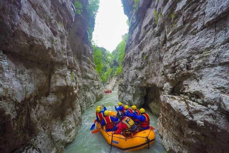 Grand Canyon Albania: Rafting & Canoe Adventure with Lunch