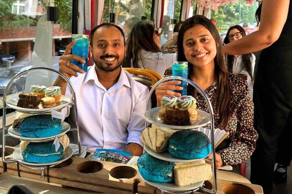 Golden Tours: The Smurfs London Afternoon Tea Bus Party Adventure