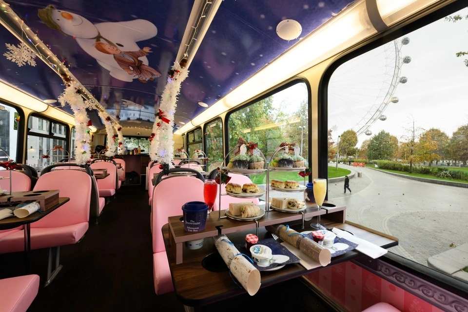 Golden Tours: The Snowman Afternoon Tea Bus Tour