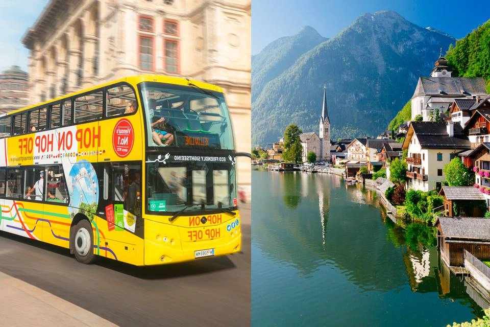 Austria Highlights Tour: 24-Hour Vienna Hop-On, Hop-Off + Hallstatt Day Trip and Melk