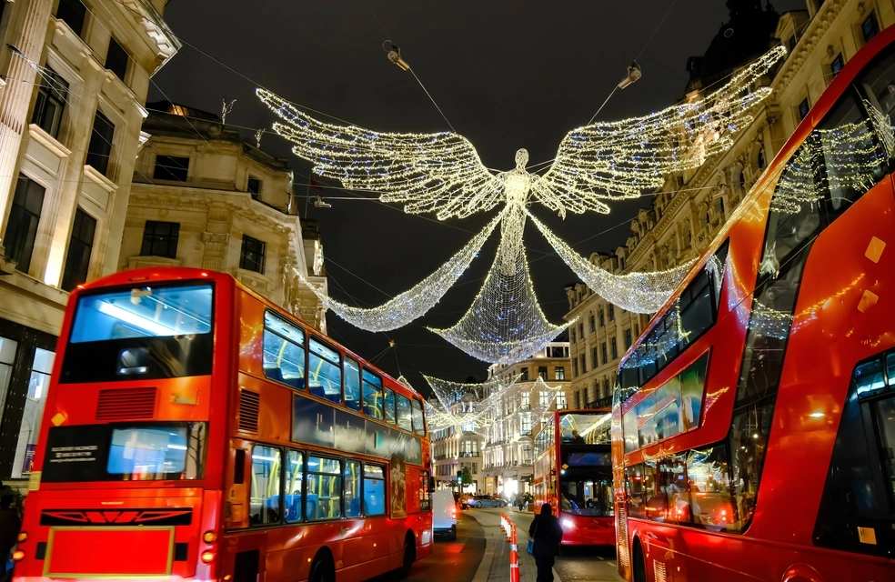 Christmas Eve in London with Dinner and Midnight Mass