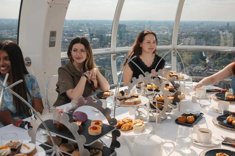 Afternoon Tea on the London Eye