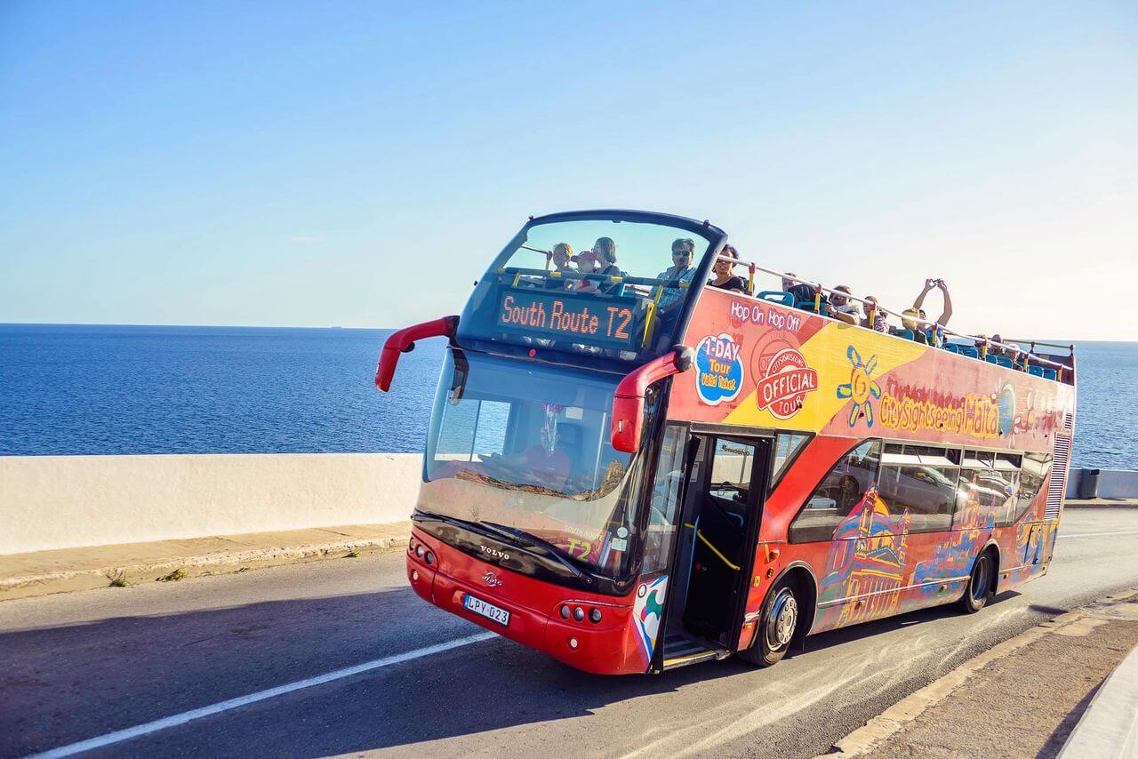 City Sightseeing: Malta Hop-On, Hop-Off Bus Tour