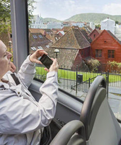 City Sightseeing: Bergen Hop-On, Hop-Off Bus Tour