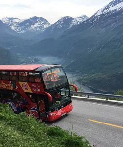 City Sightseeing: Geiranger Hop-On, Hop-Off Bus Tour