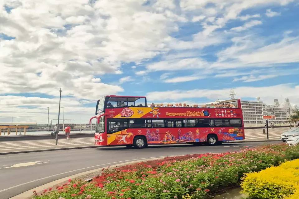 City Sightseeing: Funchal Hop-On, Hop-Off Bus Tour (Red Route)