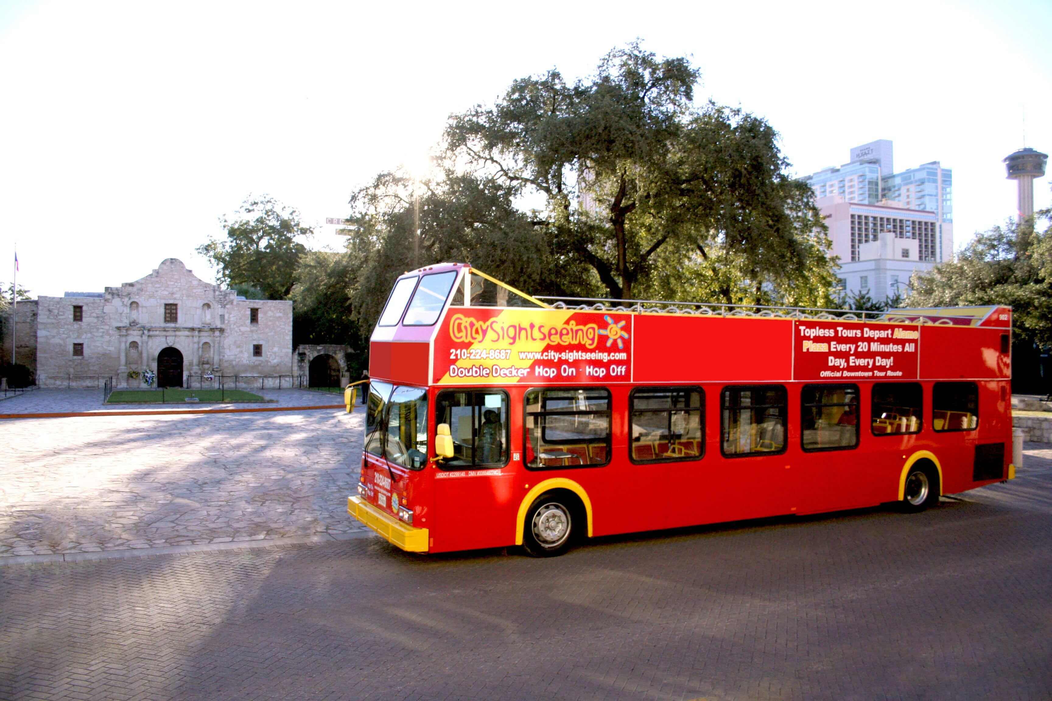 City Sightseeing: San Antonio Hop-On, Hop-Off Bus Tour