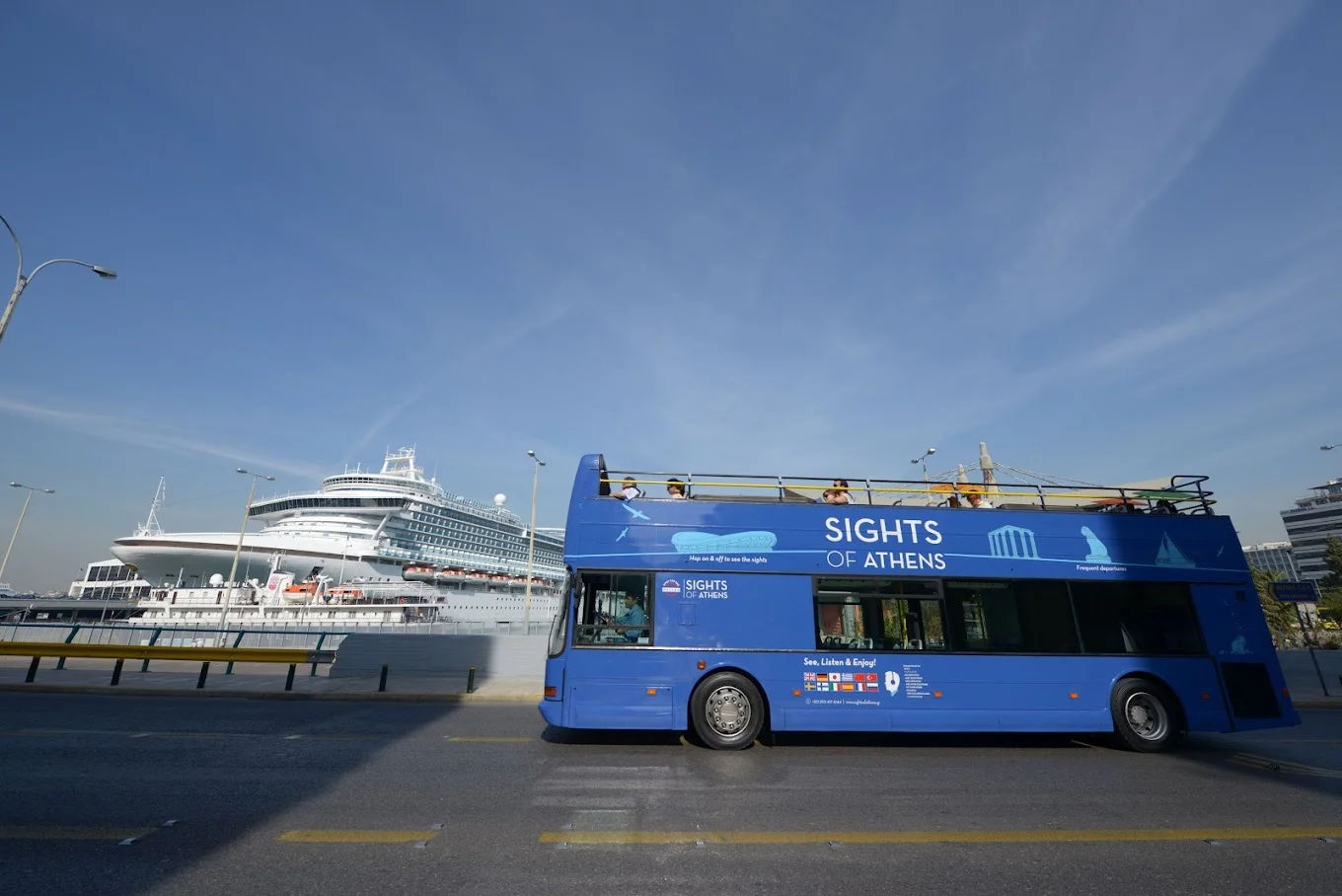 Sights of Athens: Classic Hop-On, Hop-Off Bus Tour