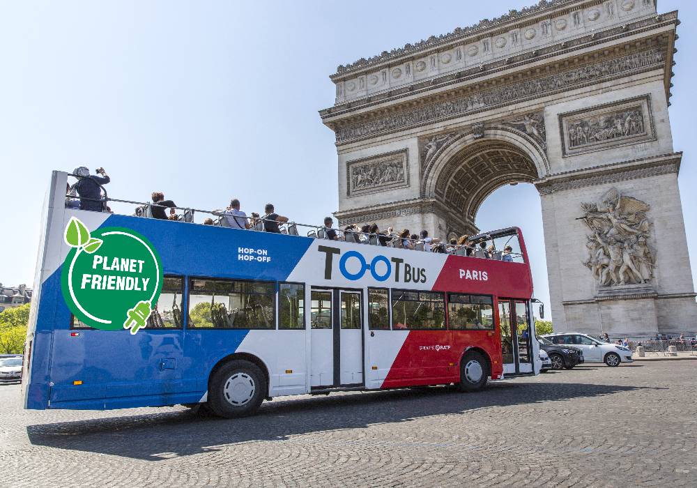 TooTBus: Paris Discovery Hop-On, Hop-Off Bus Tour