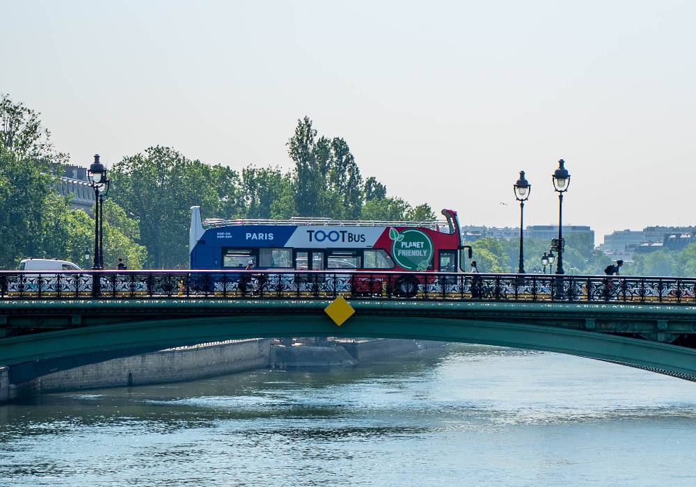 Paris Tootbus Discovery Hop-On Hop-Off Bus Tour