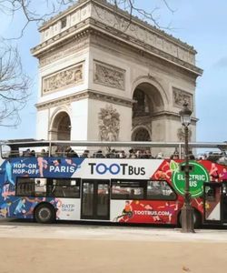 TooTBus: Paris Discovery Hop-On, Hop-Off with Night Bus Tour