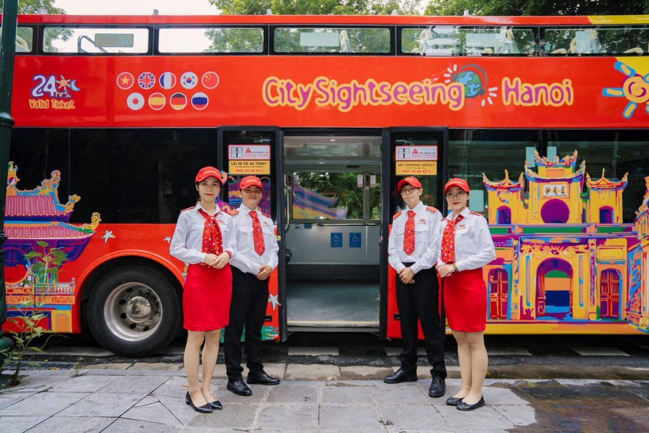 City Sightseeing: Hanoi Hop-On, Hop-Off Bus Tour