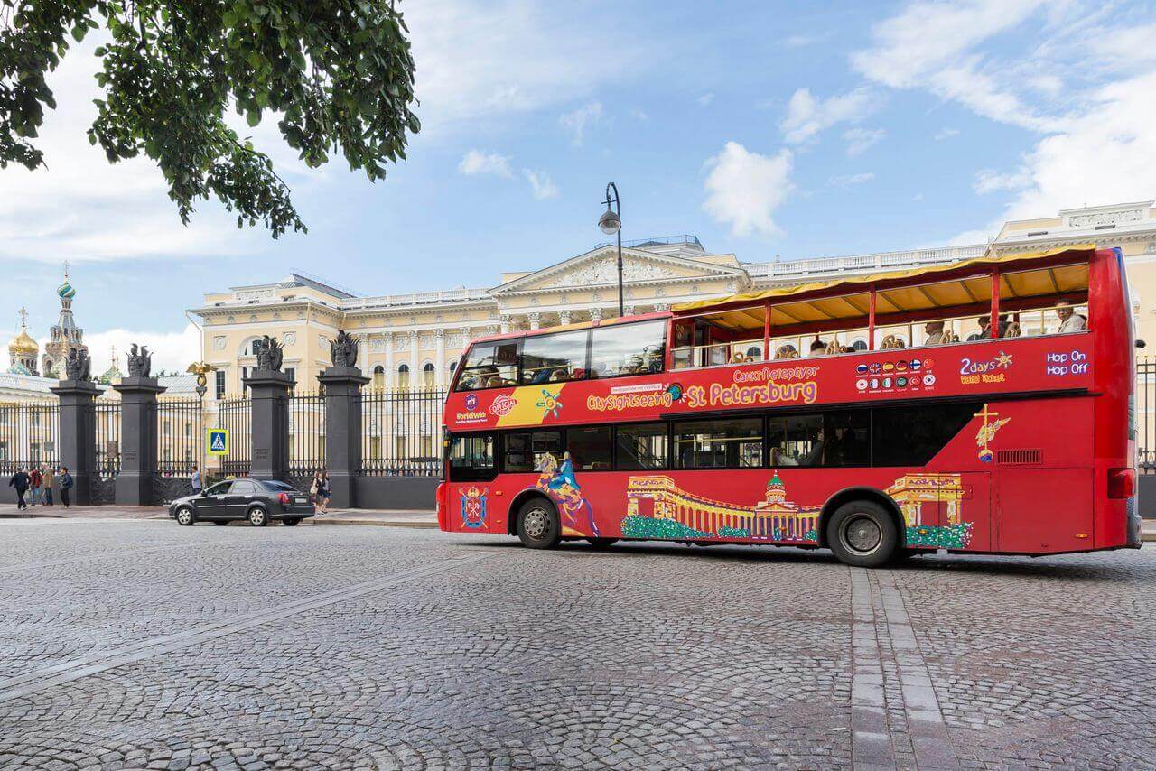 City Sightseeing: St. Petersburg Hop-On, Hop-Off Bus & Boat