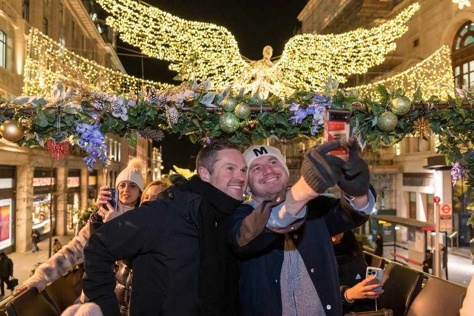 The Original Tour: Christmas Lights Tour with River Cruise