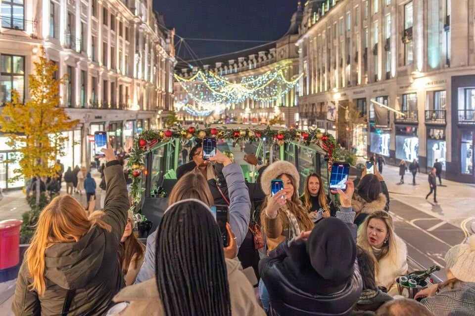 TooTBus: London Christmas Lights Panoramic Bus Tour